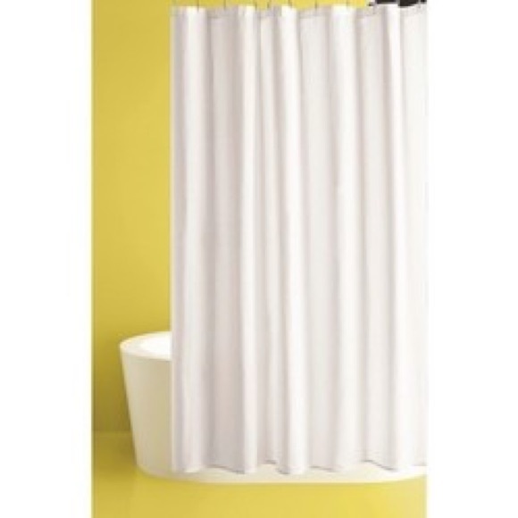 Waffle Weave Shower Curtain White-Room Essentials - Picture 2 of 3